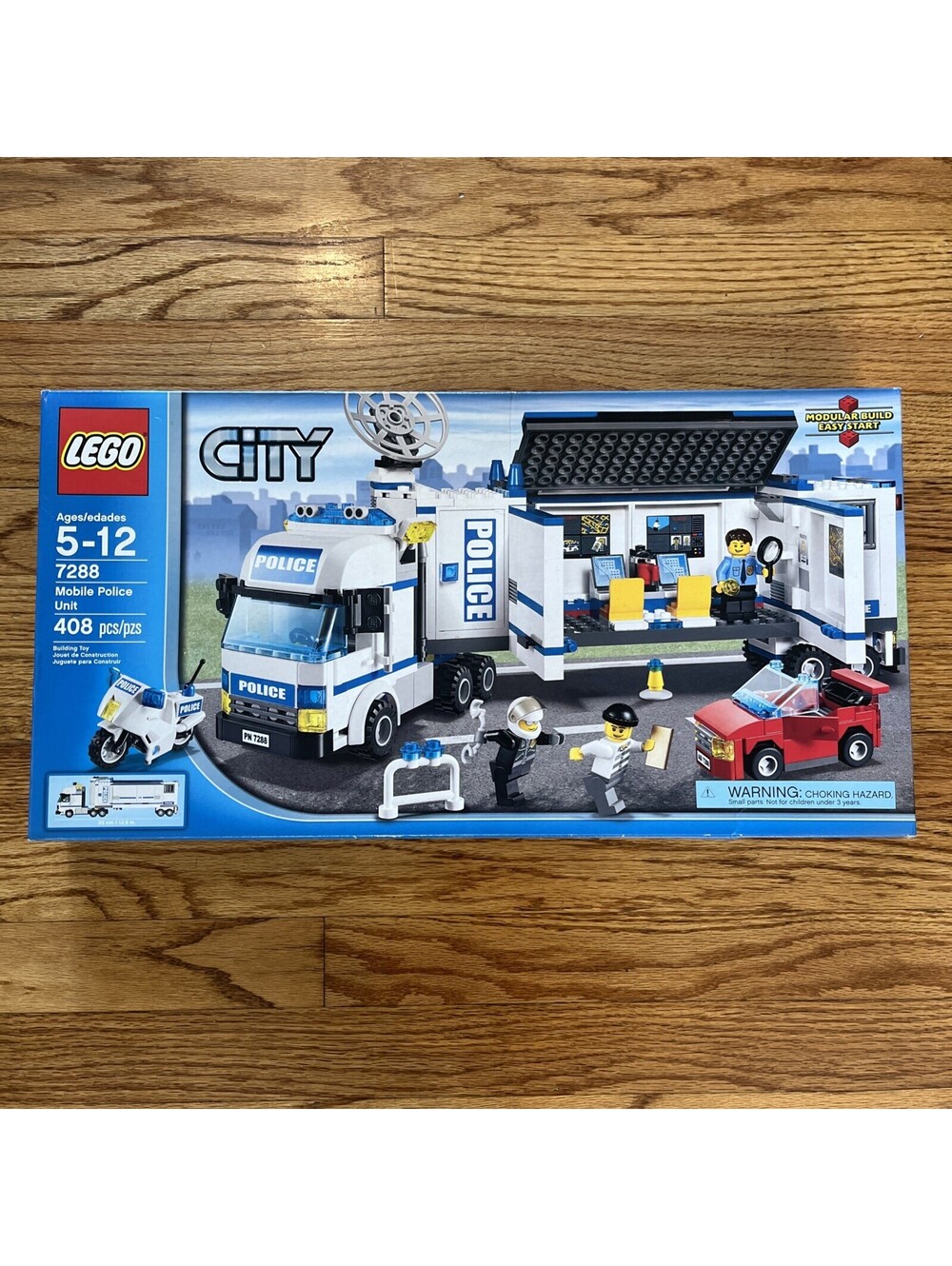 Lego (7288) - City - Mobile Police Unit - New in Sealed Box